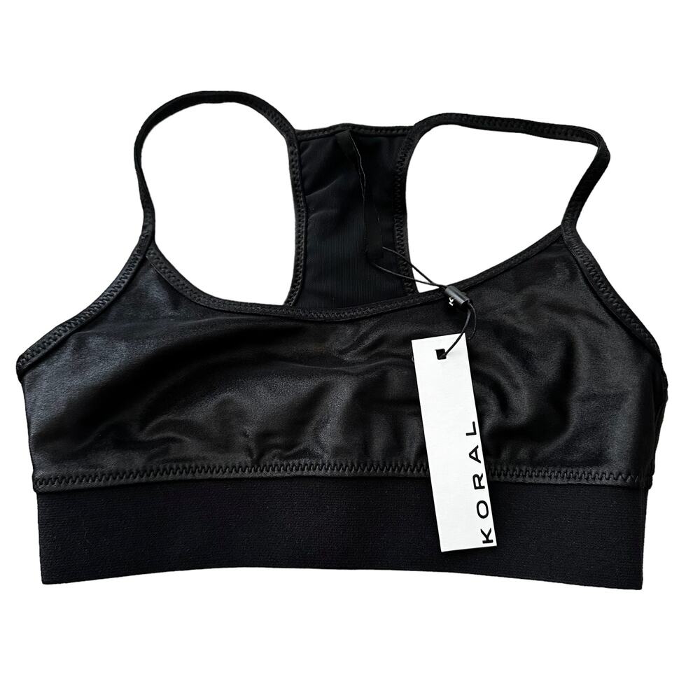 Koral Activewear Sweeper Sports Bra Black XS